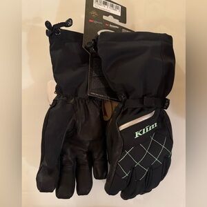 Klim Black Women's Gloves